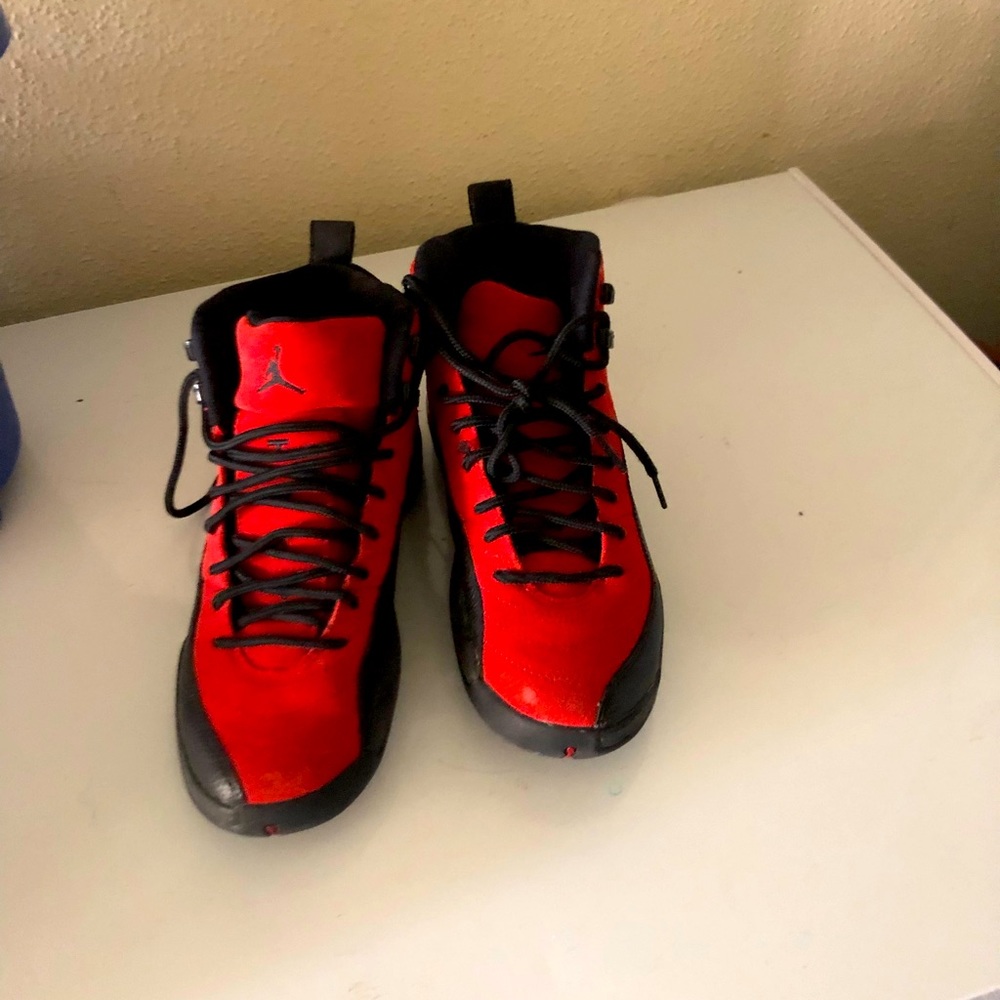 Air Jordan 12 “Reverse Flu” Sneakers